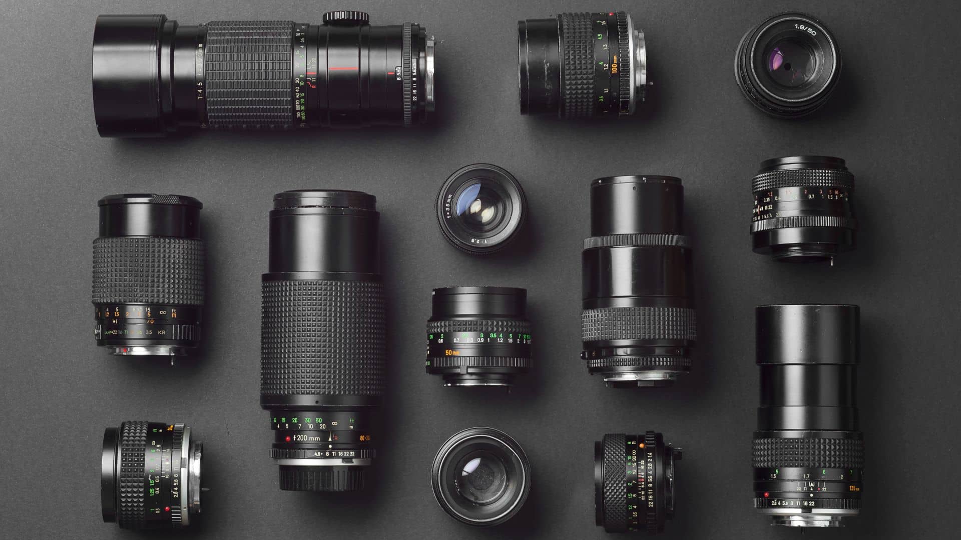 Are camera lenses interchangeable