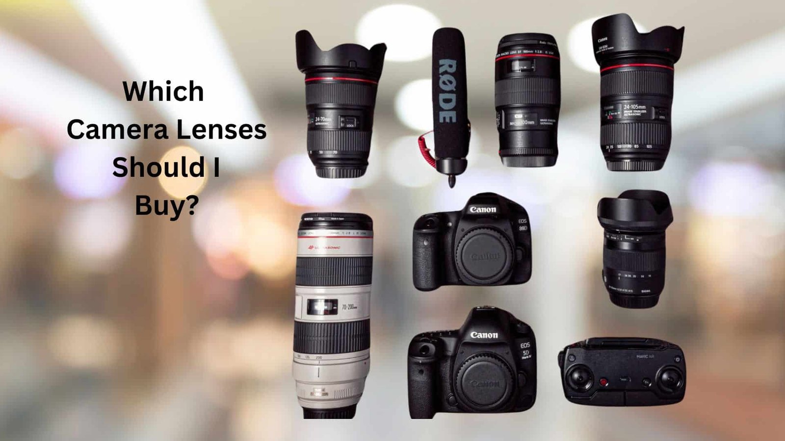 Which Camera Lenses Should I Buy?