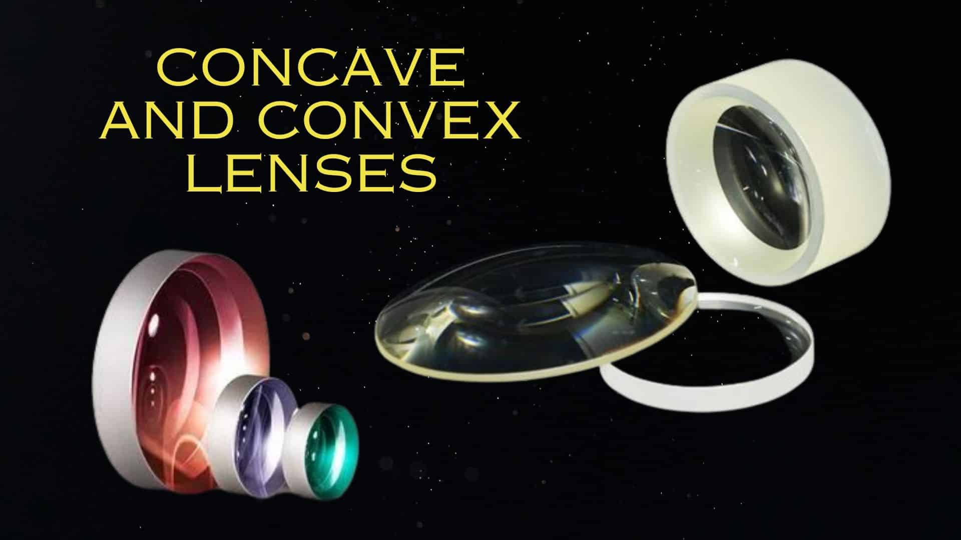 are camera lenses concave or convex