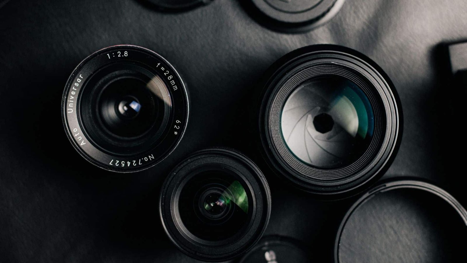 what are camera lenses made of